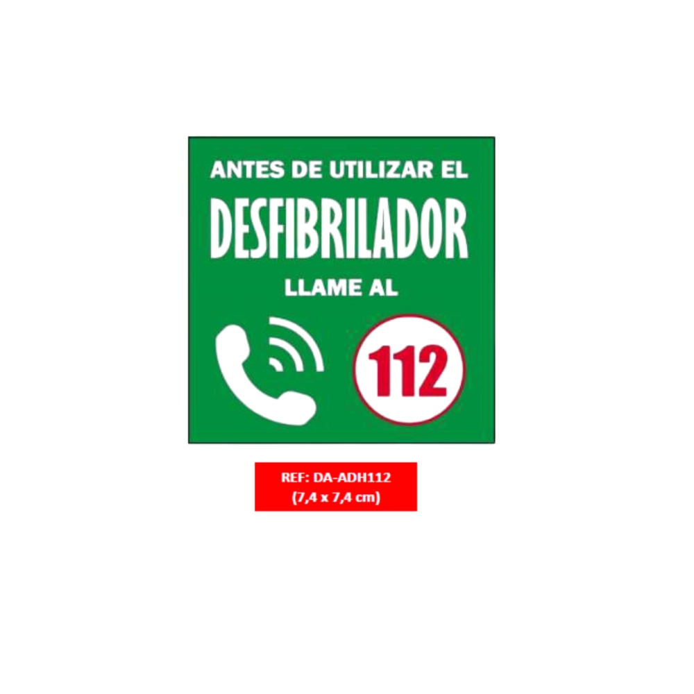 Adhesivo Llamada Adhesivo Llamada