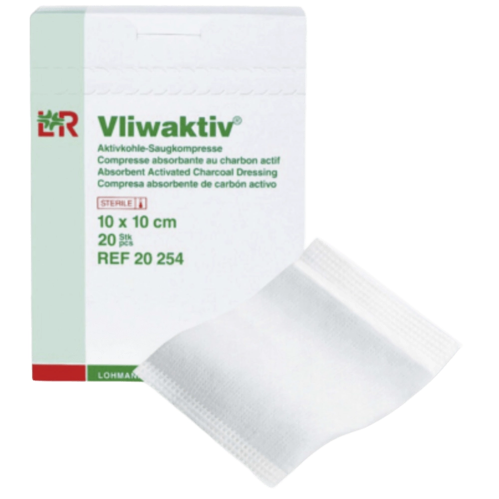 Apósito Vliwatiktic Carbón Activado Apósito Vliwatiktic Carbón Activado