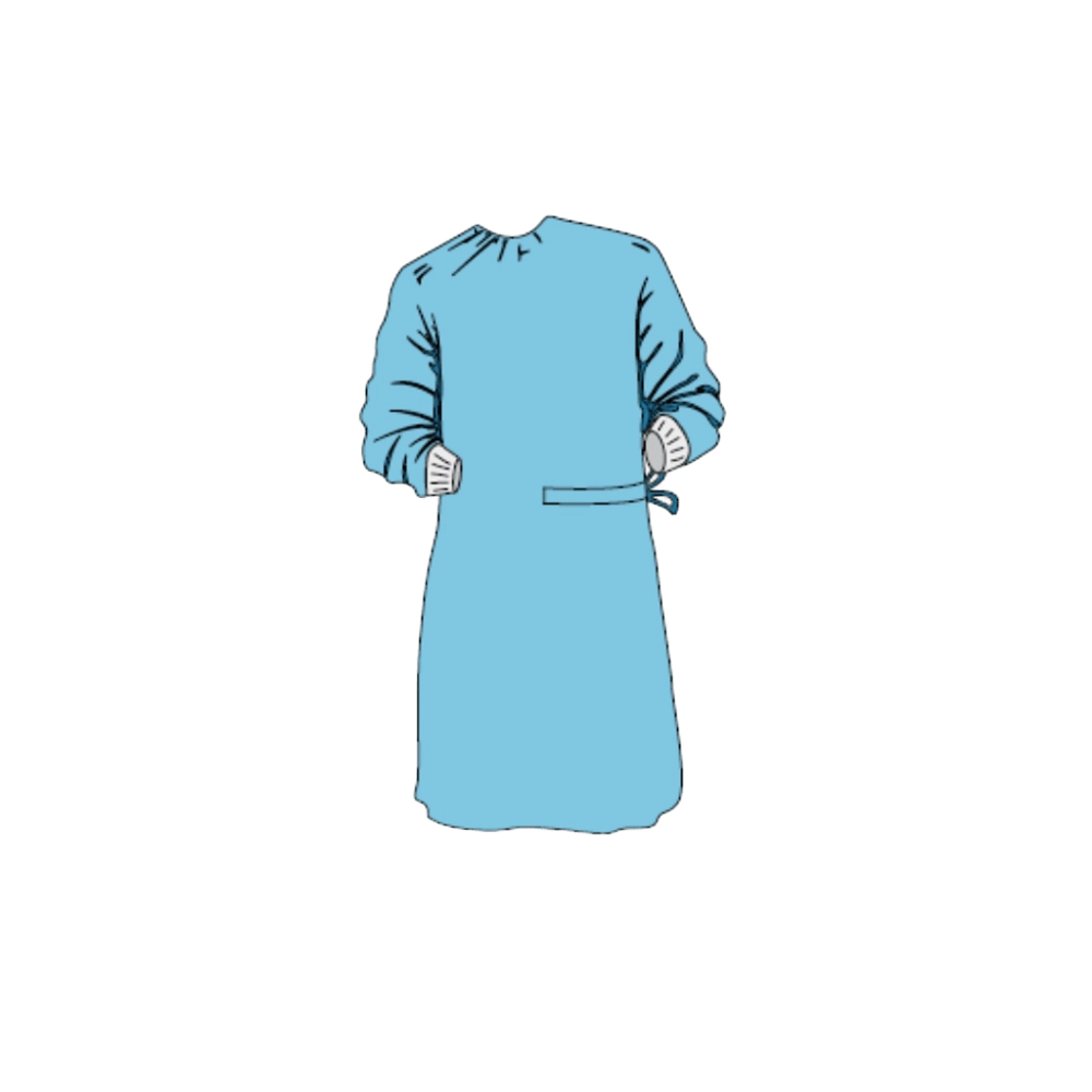 Bata Estéril Quirúrgica Estándar Unidix. Bata Estéril Quirúrgica Estándar Unidix.