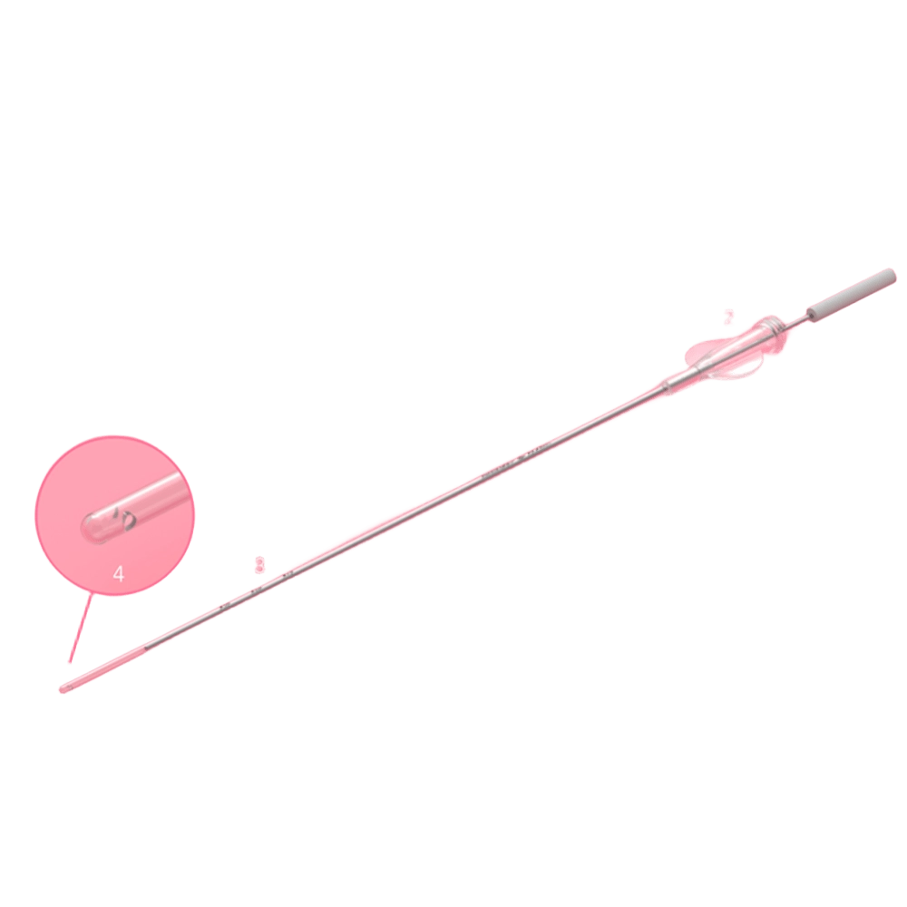 Cánula De Inseminación Con Mango De Acero Cánula De Inseminación Con Mango De Acero