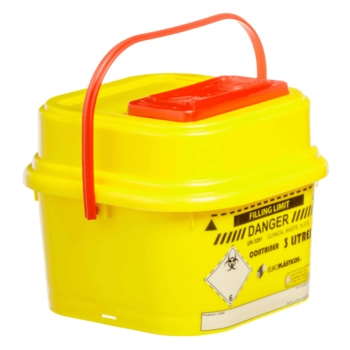 Contenedor Objetos Punzantes 3 Litros Contenedor Objetos Punzantes 3 Litros