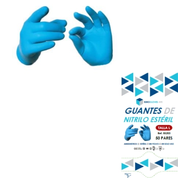 Guante Nitrilo Estéril Unidix