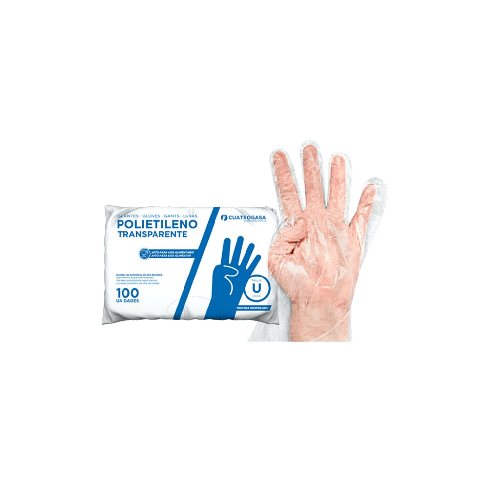 Guante Plástico Granulado Guante Plástico Granulado