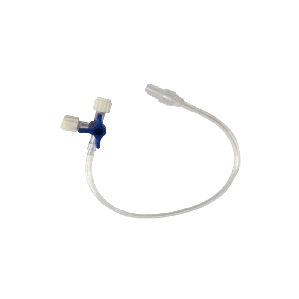 Llave De 3 Vías Con Alargadera Unidix Llave De 3 Vías Con Alargadera Unidix