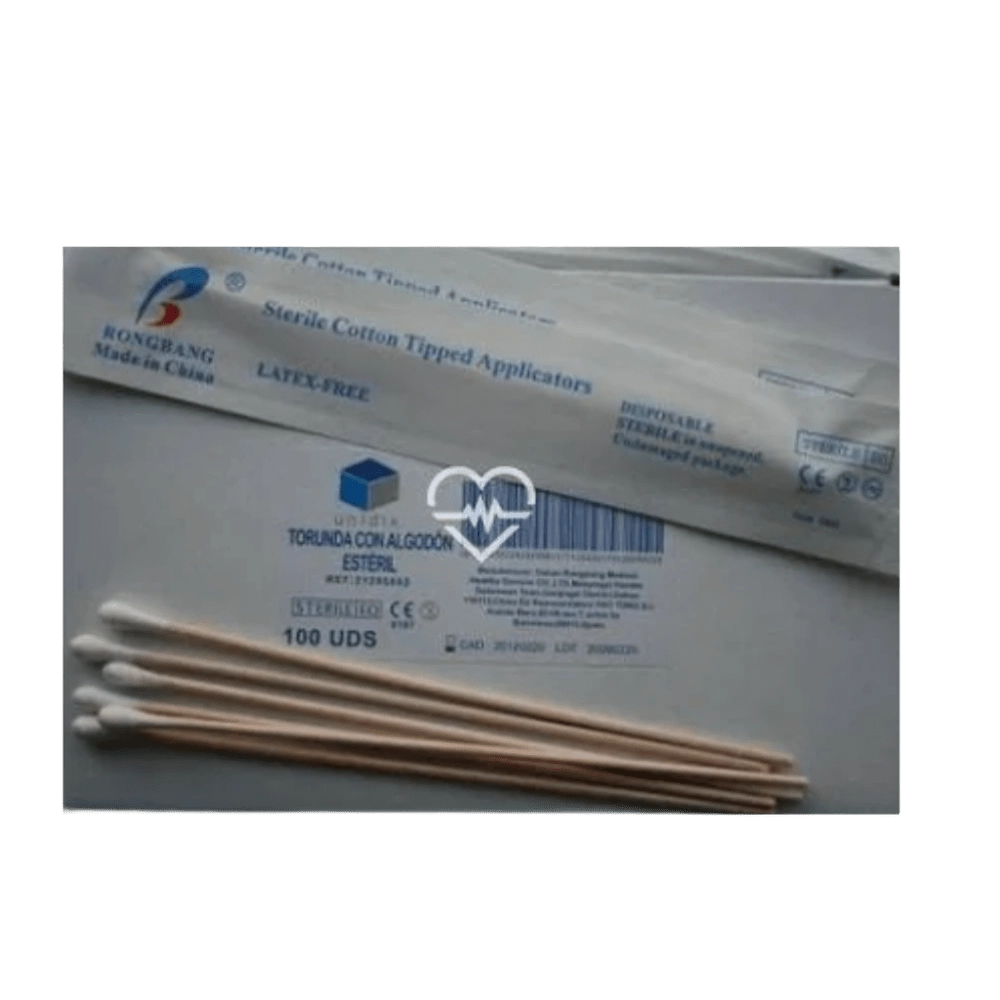 Torunda Madera Algodón Esteriil Unidix Torunda Madera Algodón Esteriil Unidix